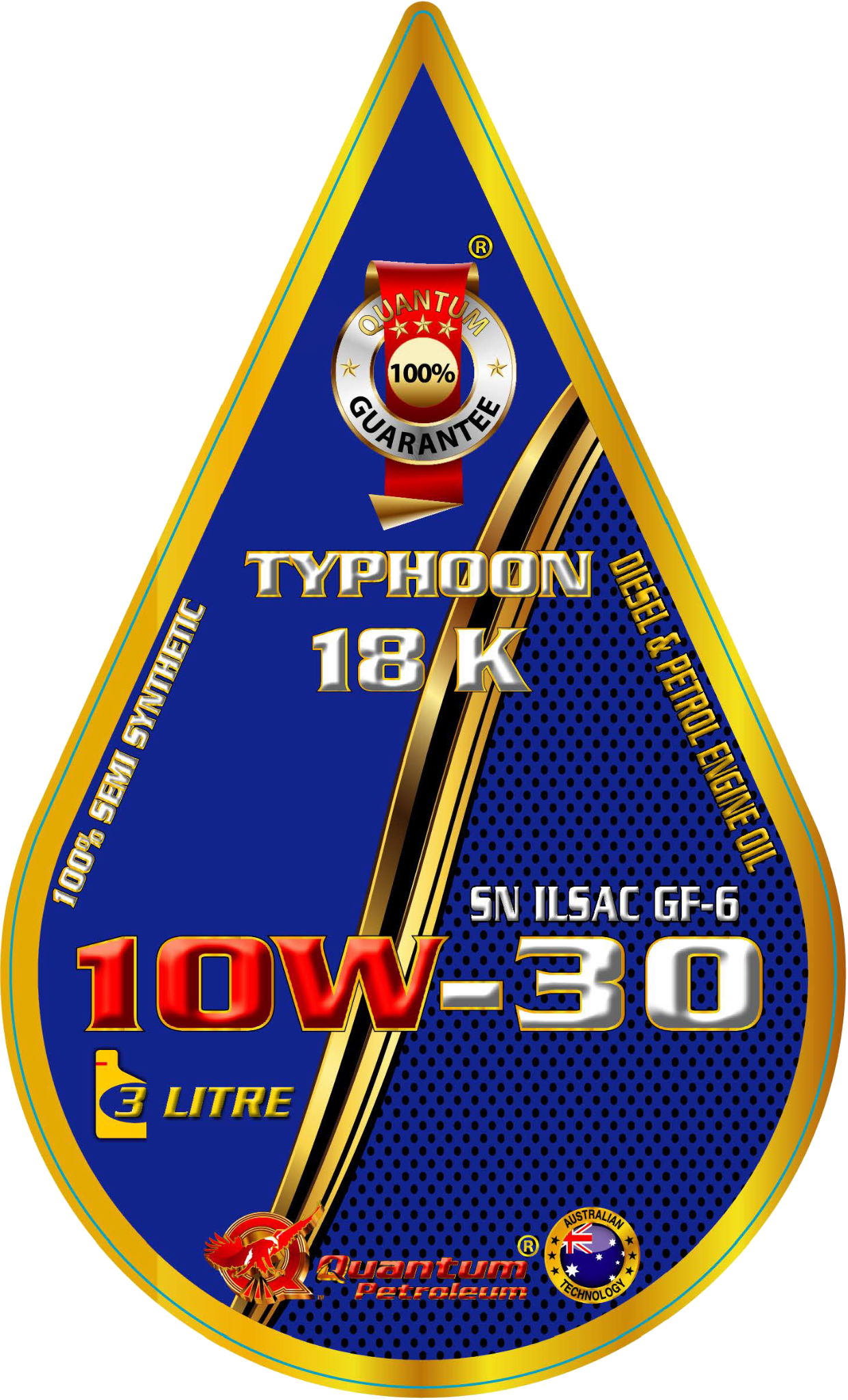 Typhoon 18K 10W-30 blue label